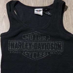 Womans Genuine Harley Davidson Medium Tank Top